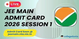 JEE Main 2026 Admit Card Out Live Updates: Direct Download Link for Session 1 Hall Ticket at jeemain.nta.nic.in